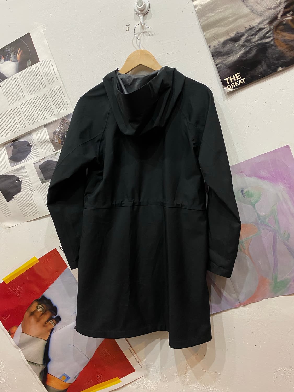 유니클로 블록테크 후드코트 M  상품이미지3