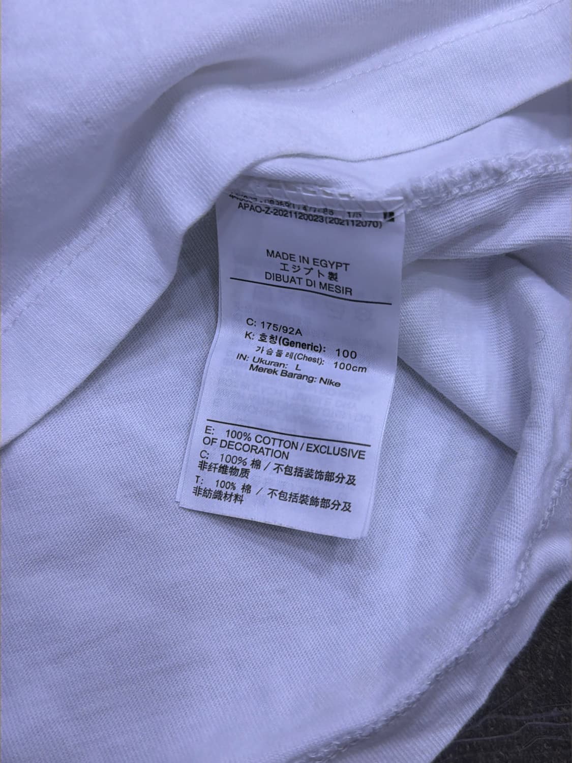 나이키 빅토리 니케 여신 그래픽 반팔티셔츠 L 상품이미지7