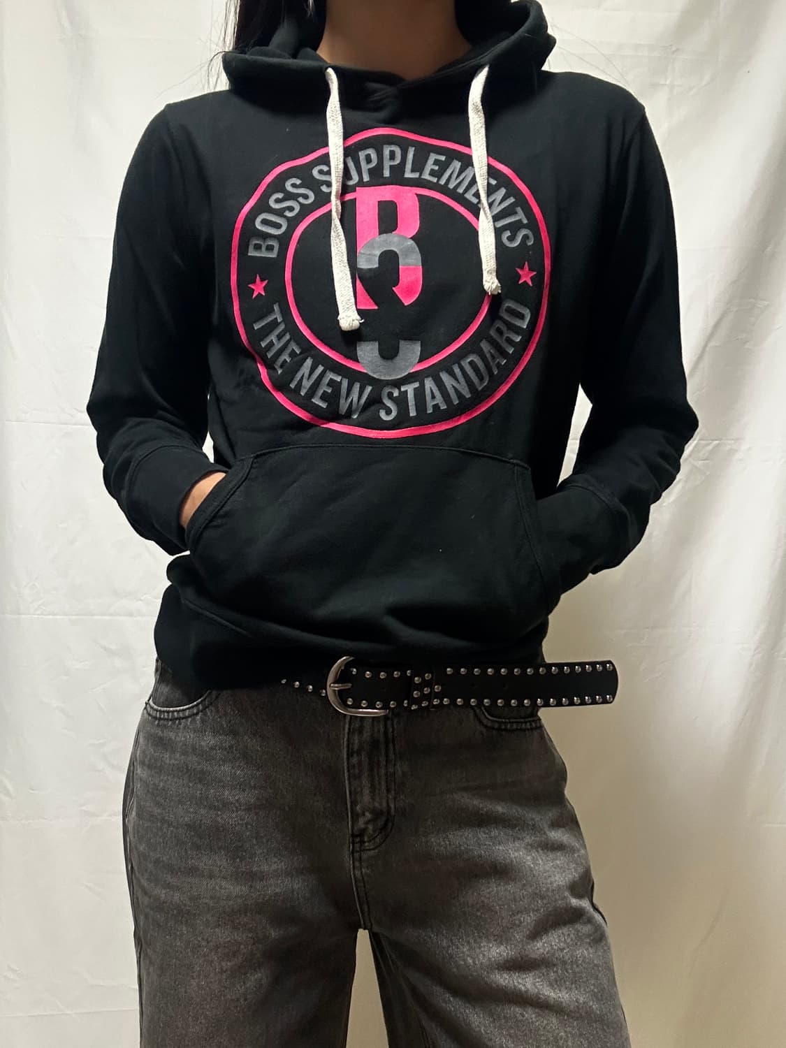 빈티지 빅프린팅 후드티 상품이미지1