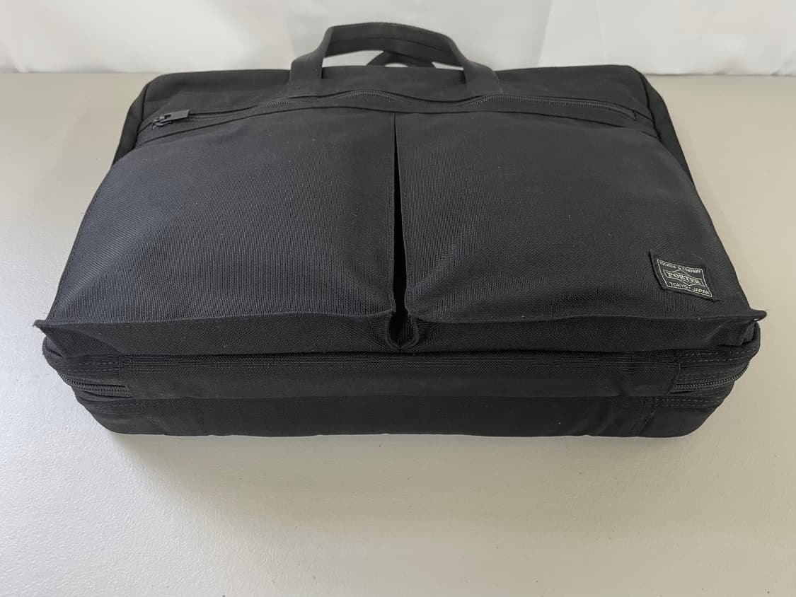 포터 텐션 2웨이 브리프케이스 블랙 상품이미지4