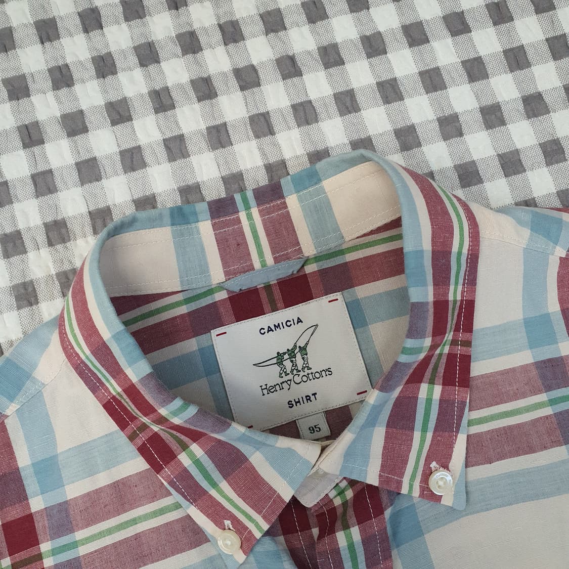 헨리코튼 린넨 긴소매 셔츠 남자95 상품이미지2