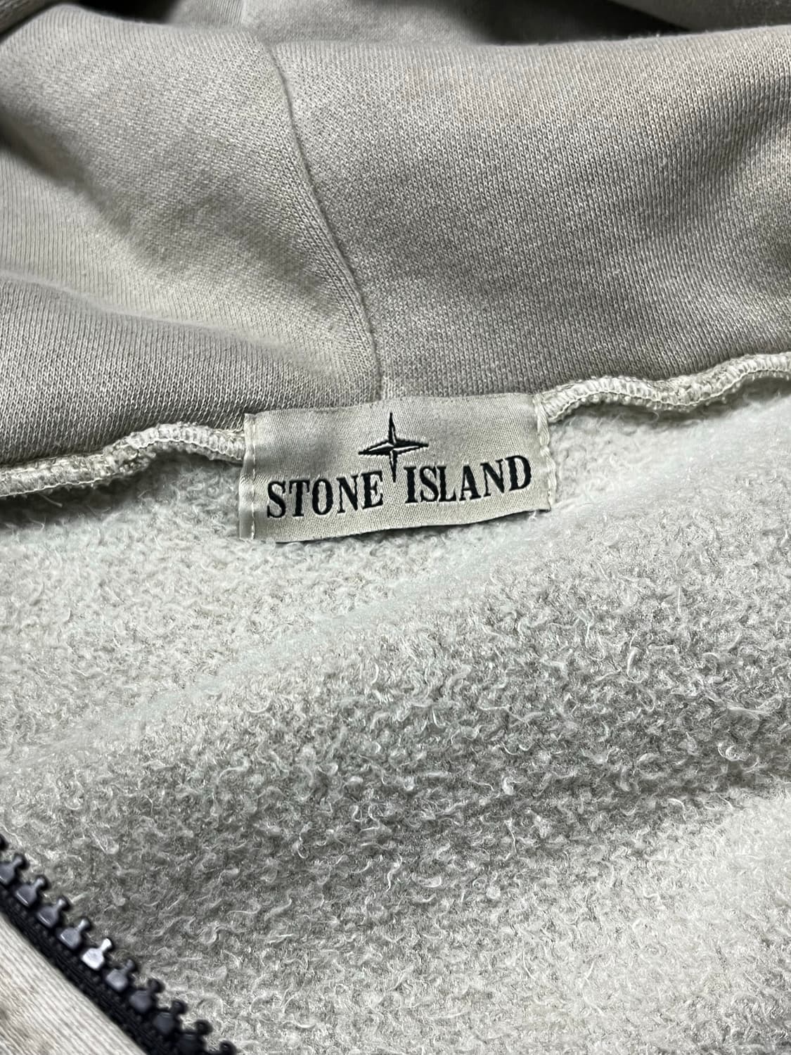 스톤아일랜드 그레이 후드집업 XL 상품이미지4