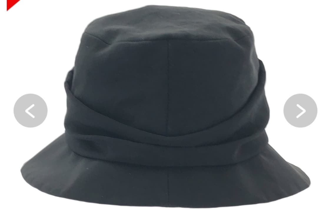 요지야마모토 드레이프 버킷햇 상품이미지6