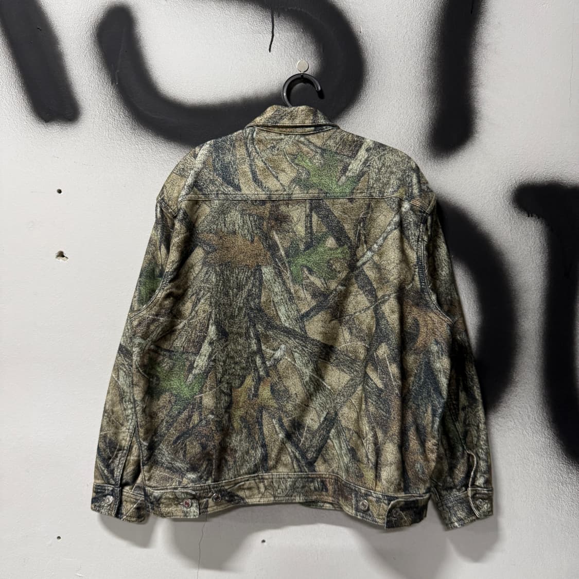 새상품 23FW 슈프림 몰 스킨 리얼트리 카모 워크 자켓 상품이미지2