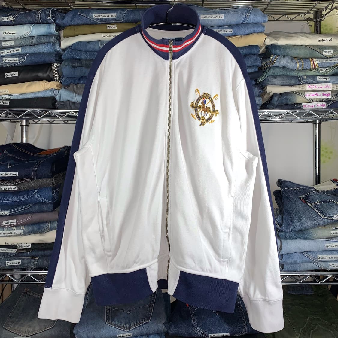 [L] 폴로 랄프로렌 코튼 트랙탑 상품이미지3