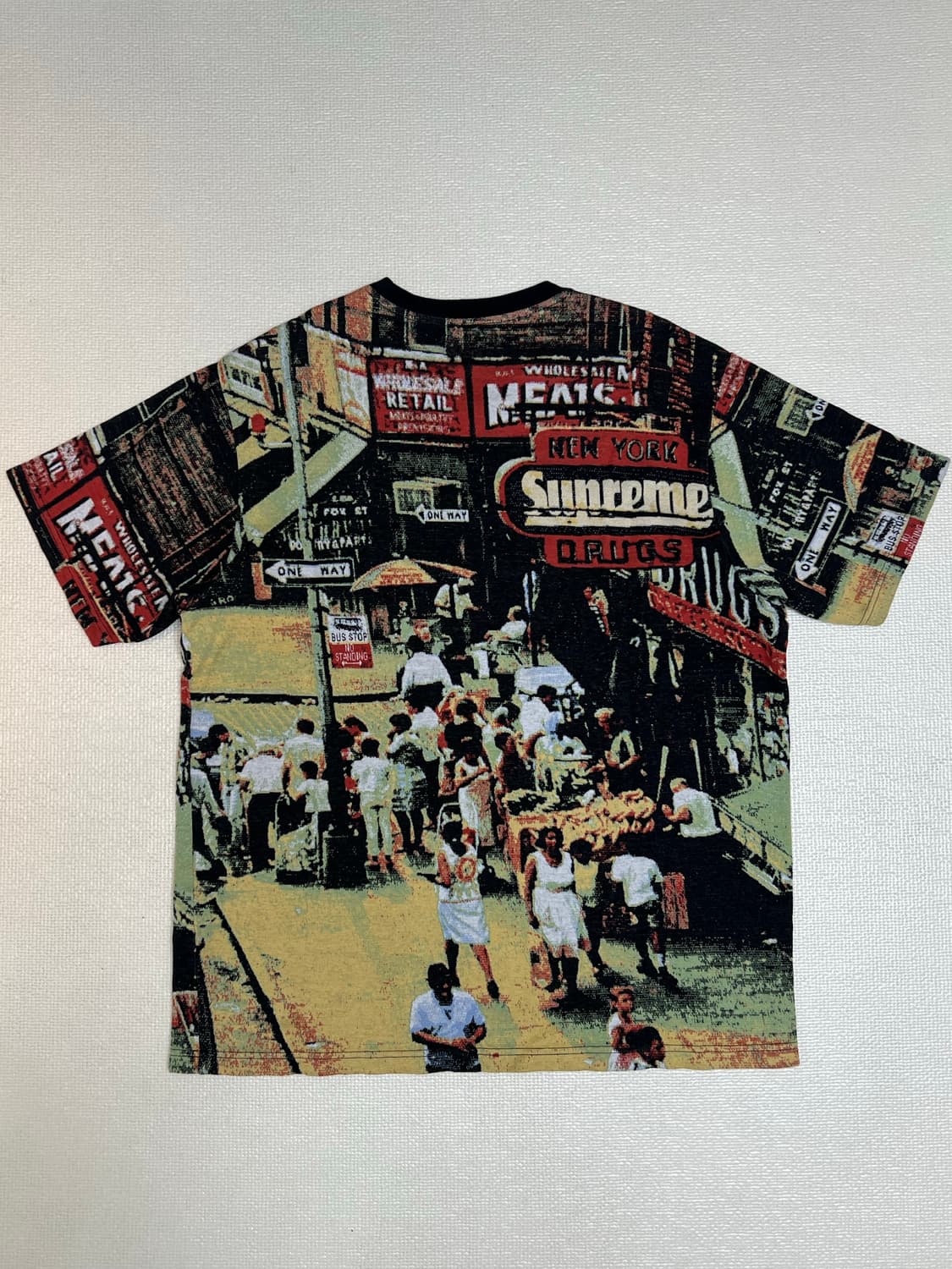 슈프림 스트릿씬 자카드S/S 반팔티셔츠 XL 상품이미지4