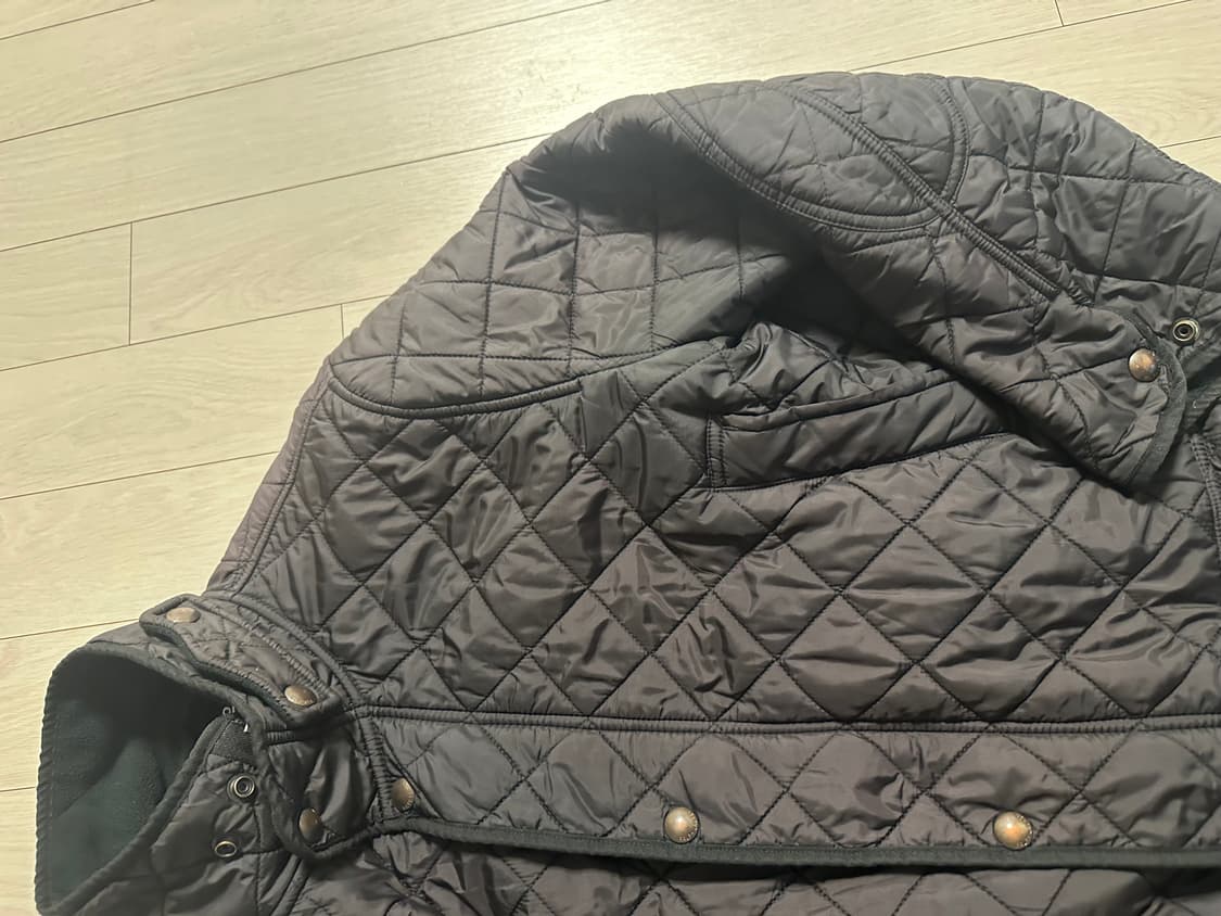 폴로 랄프로렌 퀄팅 헌팅 자켓 어깨가죽패치 상품이미지3