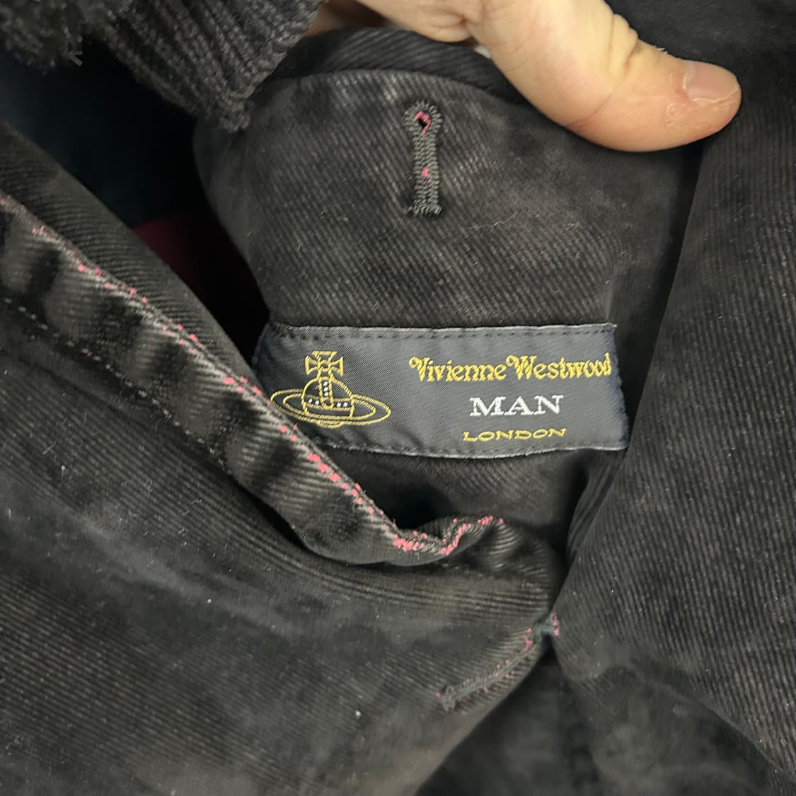 비비안웨스트우드 가먼트다이드 데님 롱코트 상품이미지8