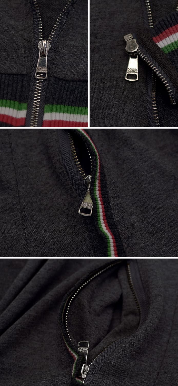 돌체앤가바나 (D&G) 이태리 삼선 라이닝 코튼집업 자켓 (95-100) 상품이미지9