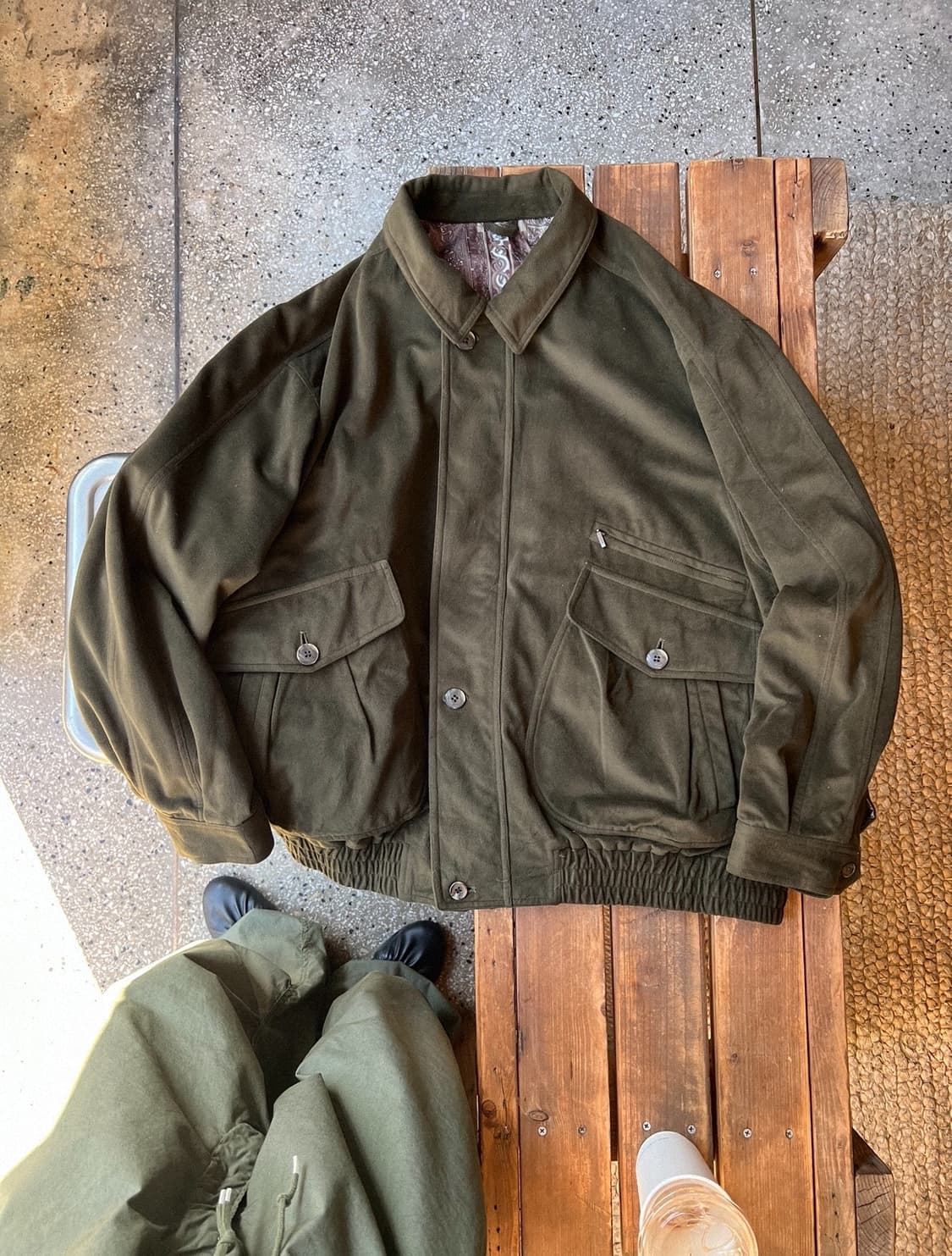 Matcha harrington jacket 상품이미지4