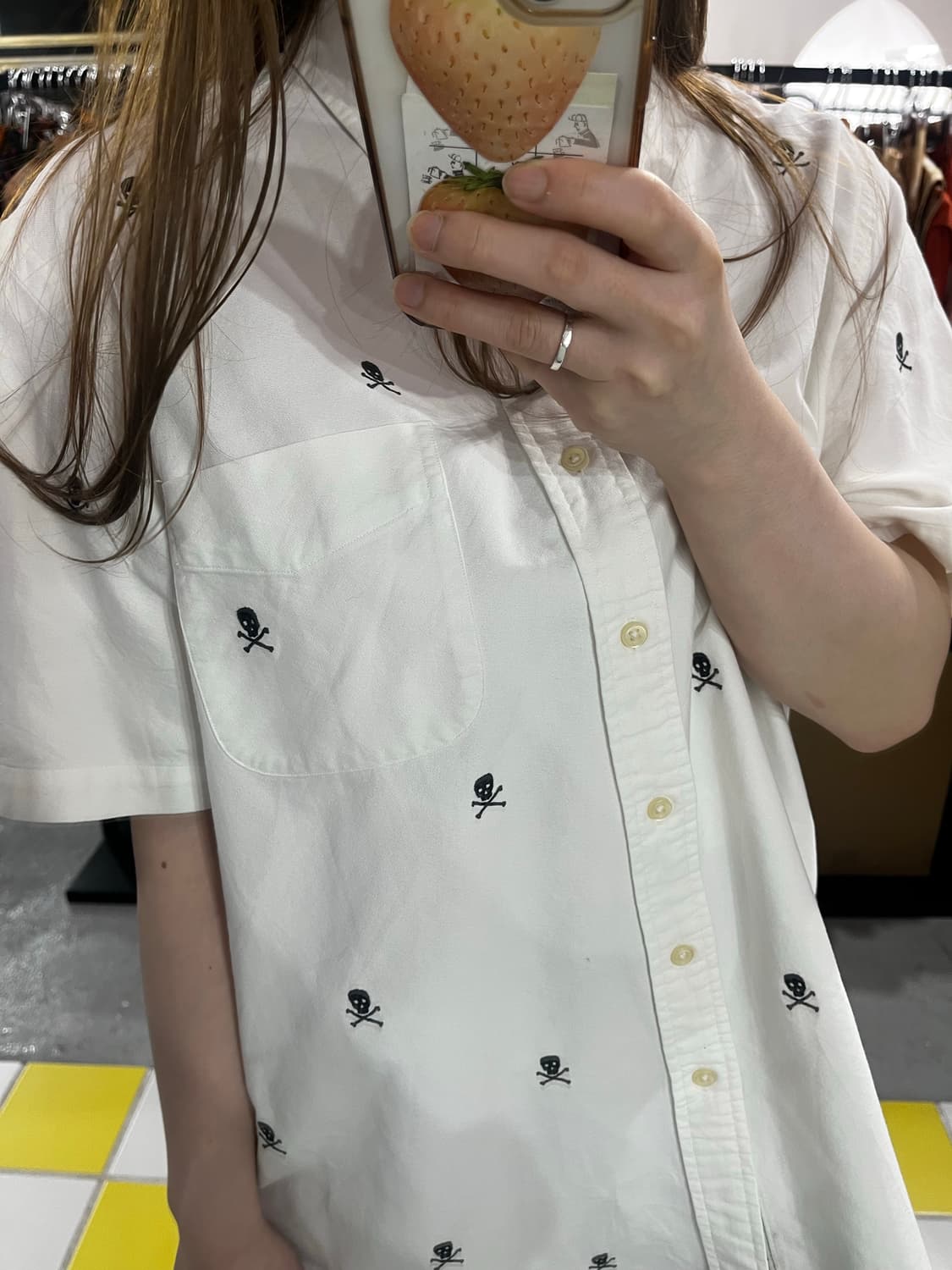 Polo 폴로 랄프로렌 skull 반팔 셔츠 L 상품이미지3
