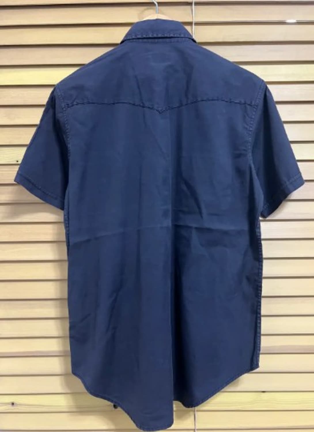 럭키브랜드 남성 코튼반팔셔츠 S 상품이미지3