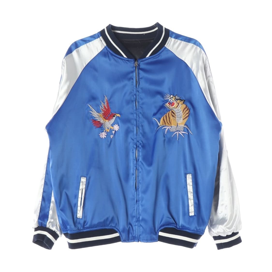 빈티지 리버시블 타이거 이글 자수 빈티지 스카잔 상품이미지3