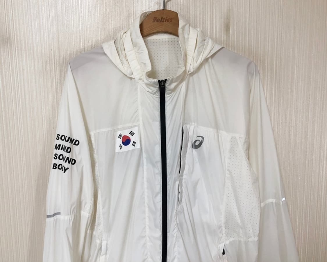 아식스국대 국대KOREA 국대지급실착 바람막이/윈드브레이커 M(95) 상품이미지2