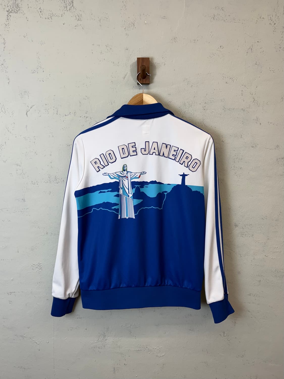 아디다스 빈티지 브라질 트랙탑 화이트 져지 상품이미지2