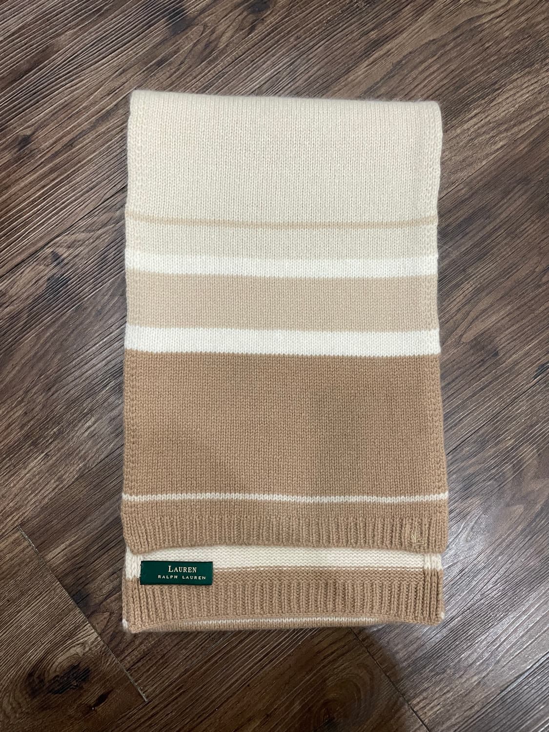 폴로 랄프로렌 램스울 앙고라 머플러 베이지 상품이미지1