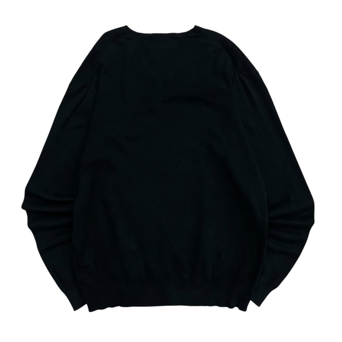 폴로 랄프로렌 퍼플포니 블랙 브이넥 니트 L 상품이미지3