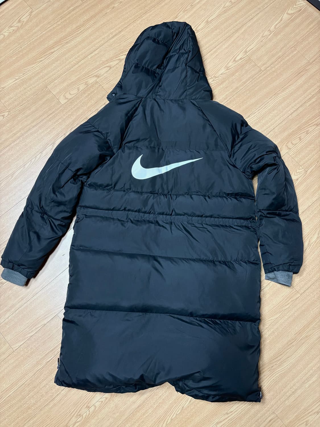 나이키 검정 롱패딩 상품이미지2