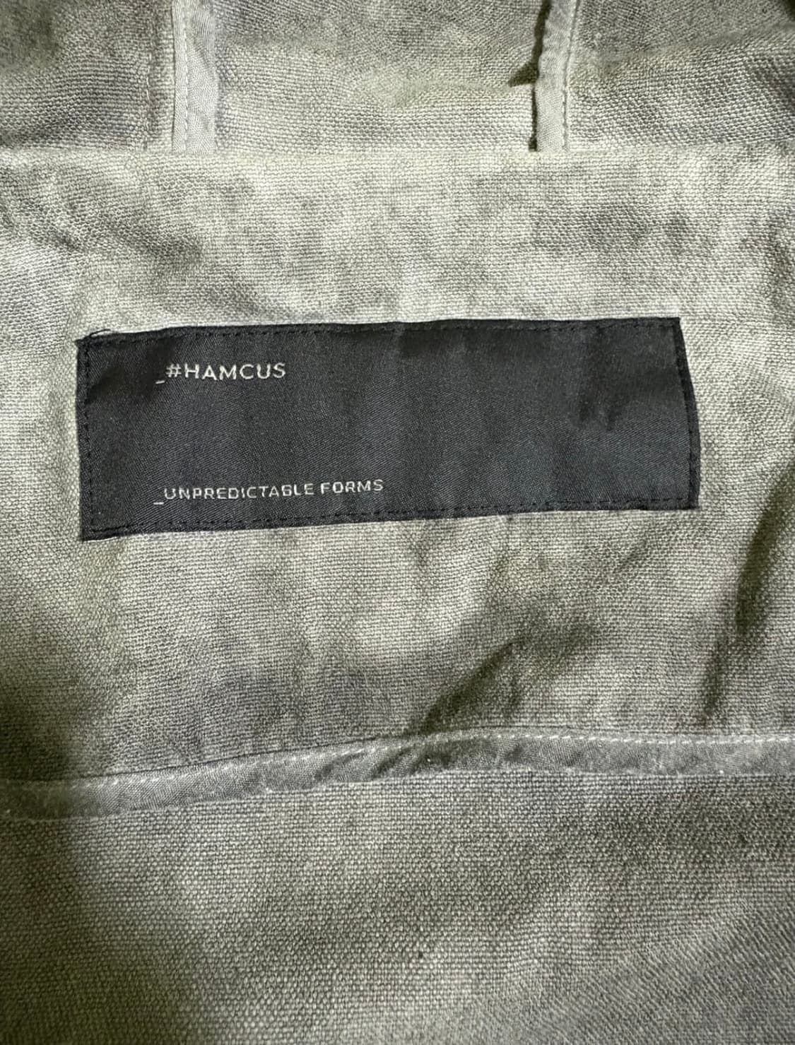 Hamcus 16 fw washed jacket 상품이미지2