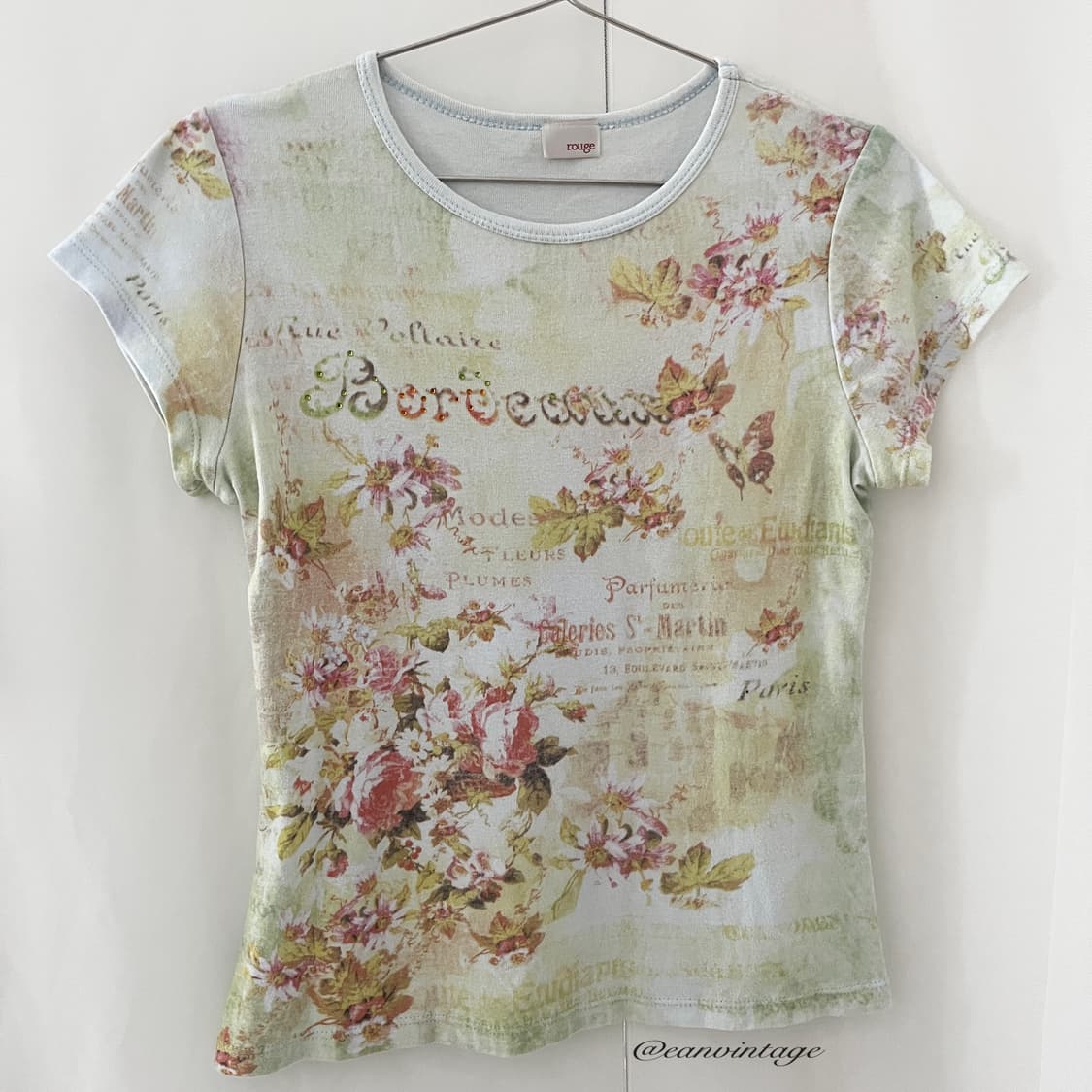 fairy antique nature printed top 상품이미지5