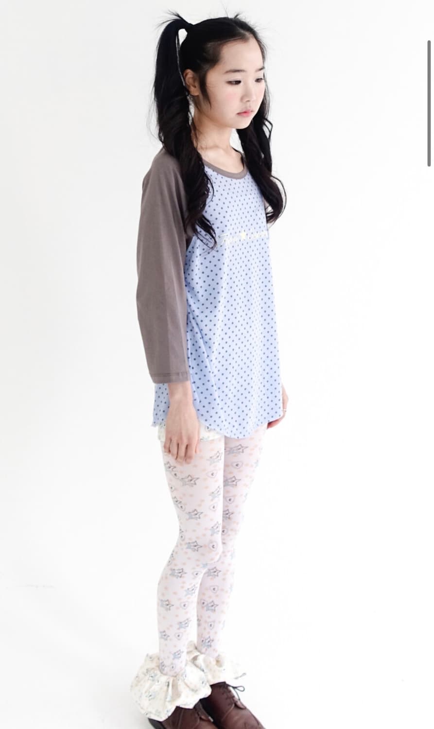 샵페어리 dot raglan sleeve top 상품이미지2