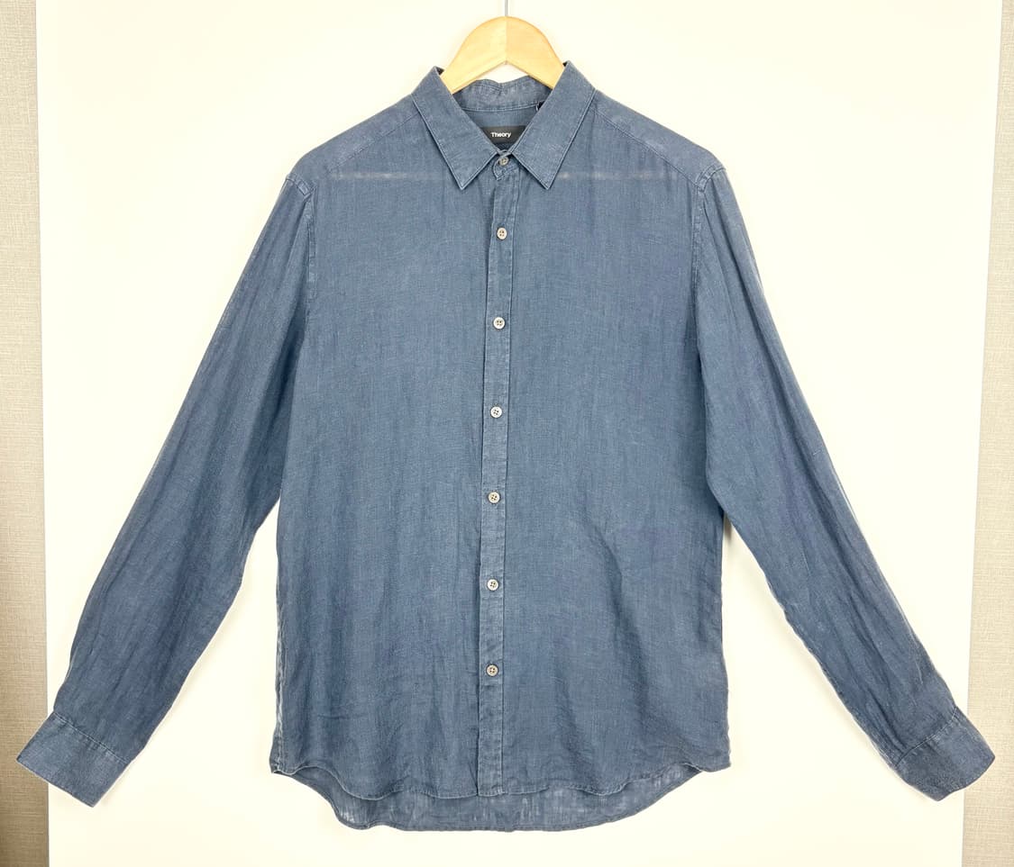 띠어리 남성 데님 셔츠 상품이미지1