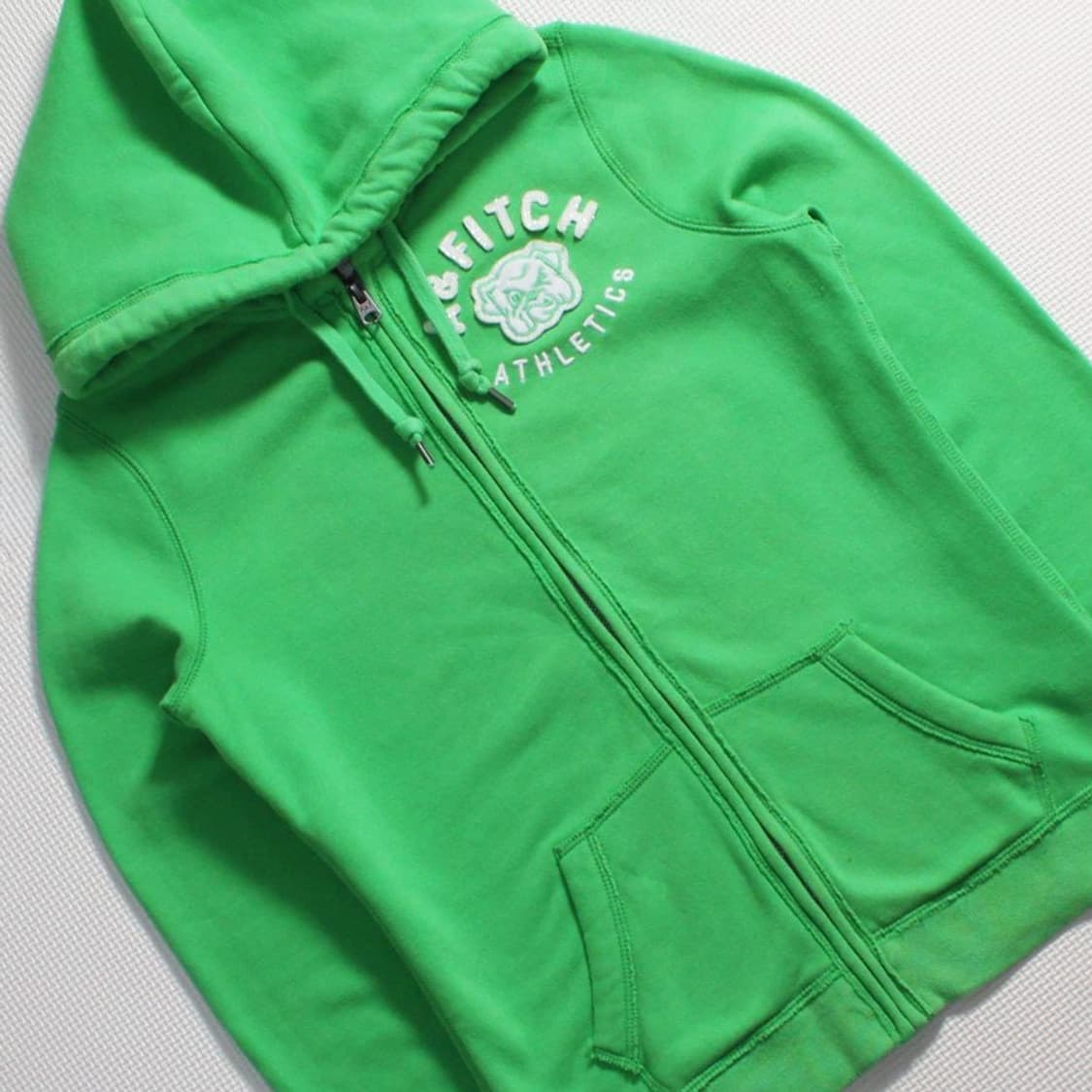 Abercrombie 아베크롬비 그린 후드집업 상품이미지2