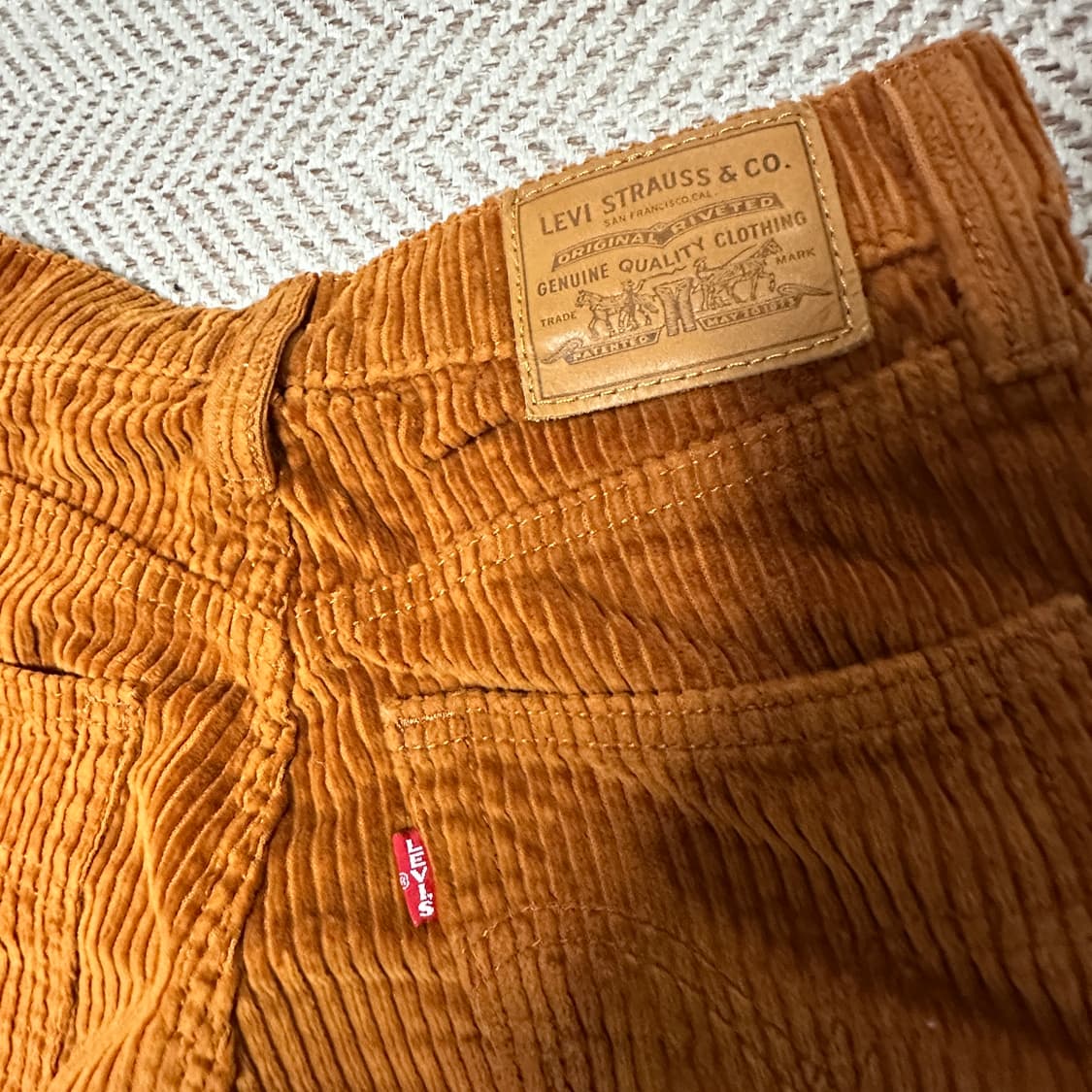 LEVI'S premium corduroy wide pants 상품이미지3