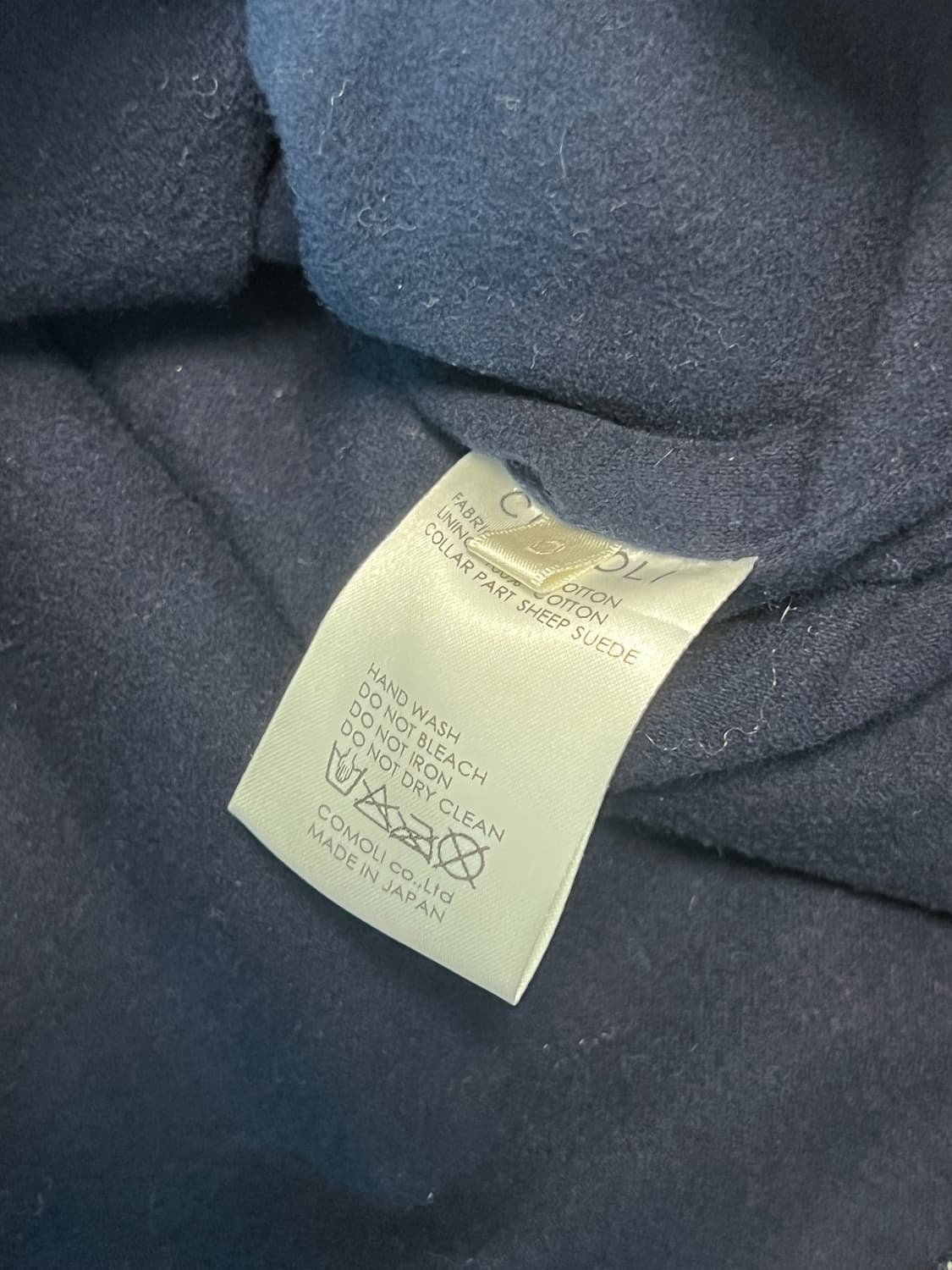 Comoli denim jarket 상품이미지3