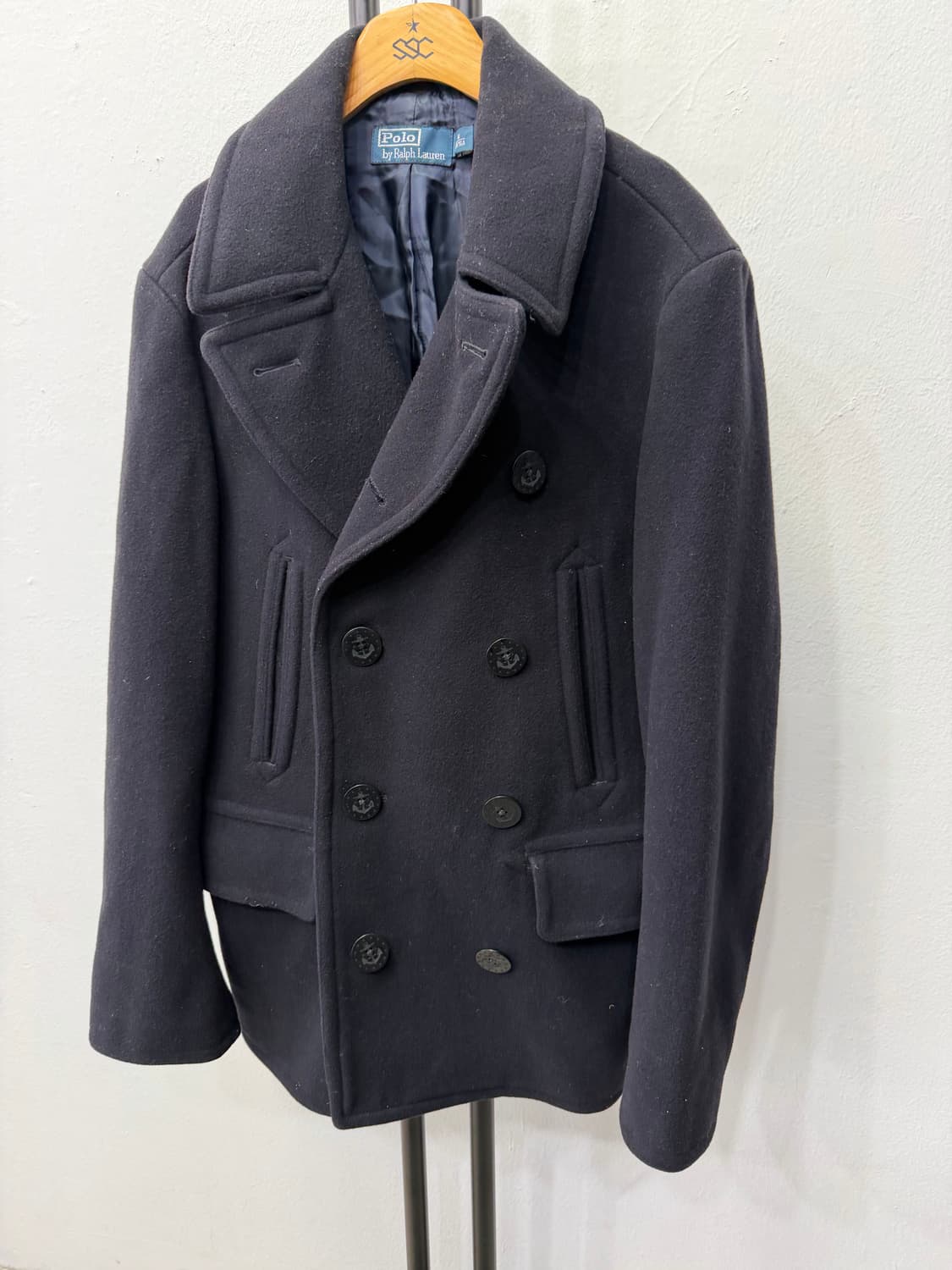 정품) 폴로랄프로렌 남성 네이비 피코트 M  상품이미지3