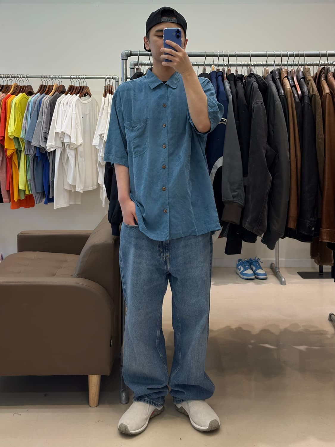 토미 바하마 실크 하와이안 셔츠 상품이미지6