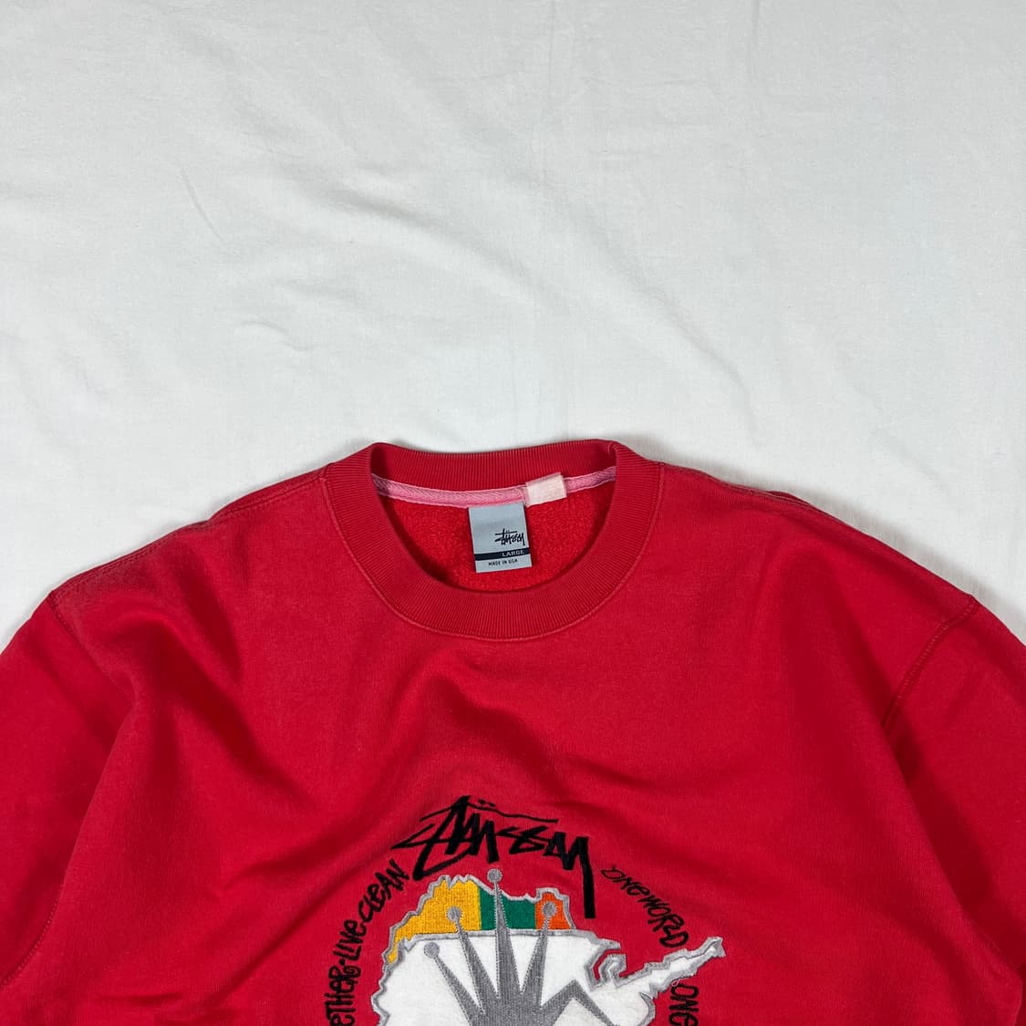 90‘s 스투시 stussy 빅크라운 스웻셔츠 맨투맨 상품이미지2