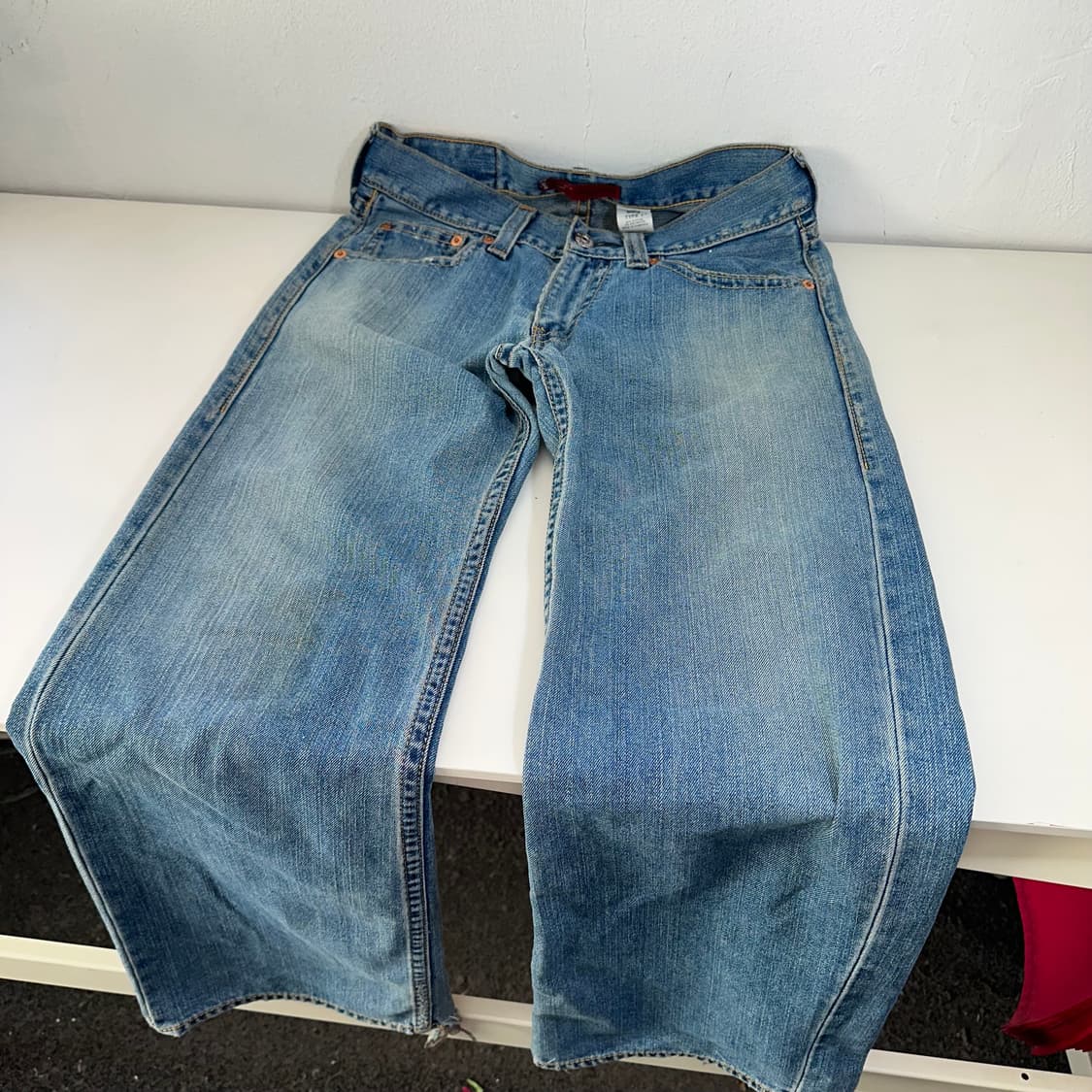30 M 리바이스TYPE1 일자핏 워시드 데님팬츠 청바지 상품이미지3