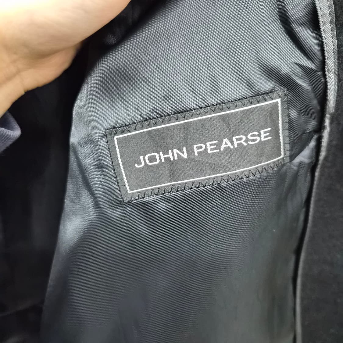 캐시미어 100% 블랙 기본 코트 남성 M 상품이미지5