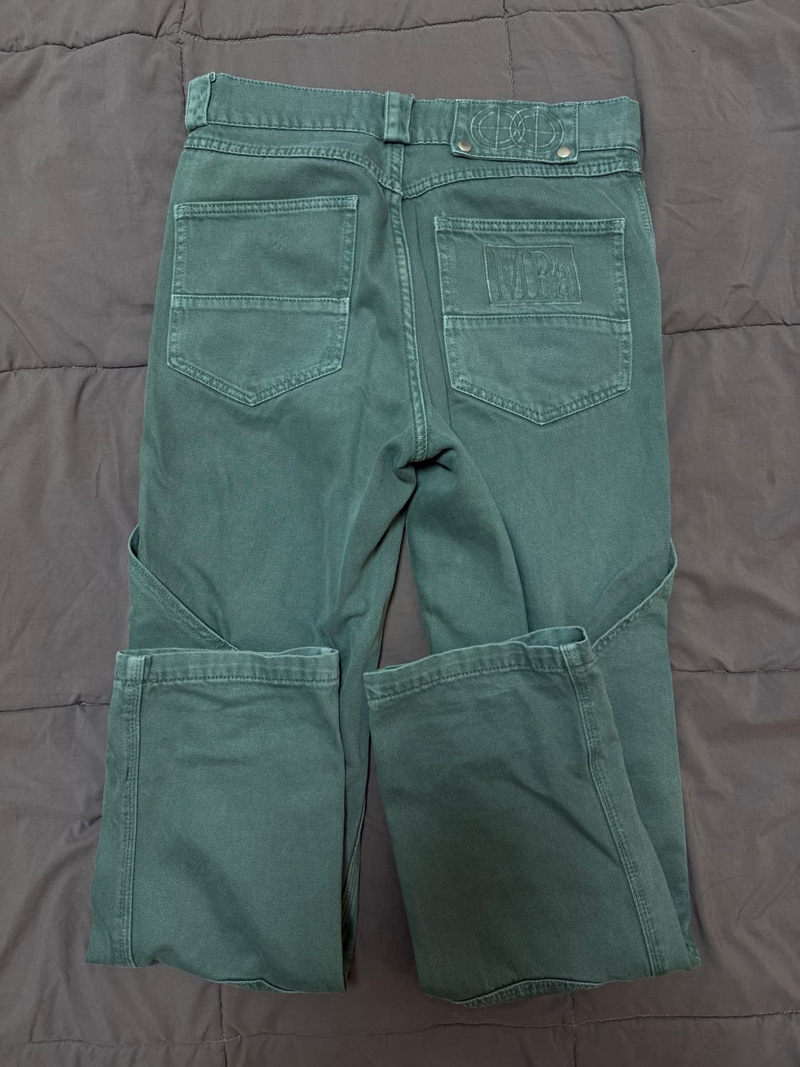 플라스틱프로덕트 MPa CALF POCKET PANTS (EMERALD) 상품이미지5