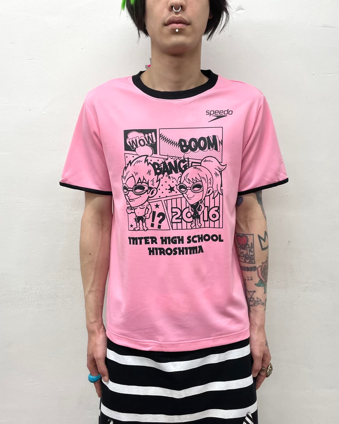 Speedo Cartoon Pink T-shirt  상품이미지1