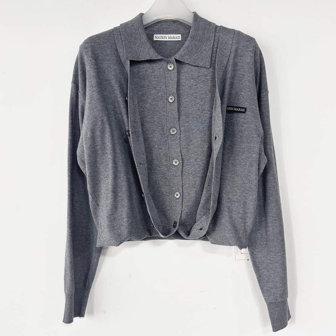 메종마레 25 투웨이 레이어드 가디건 상품이미지6