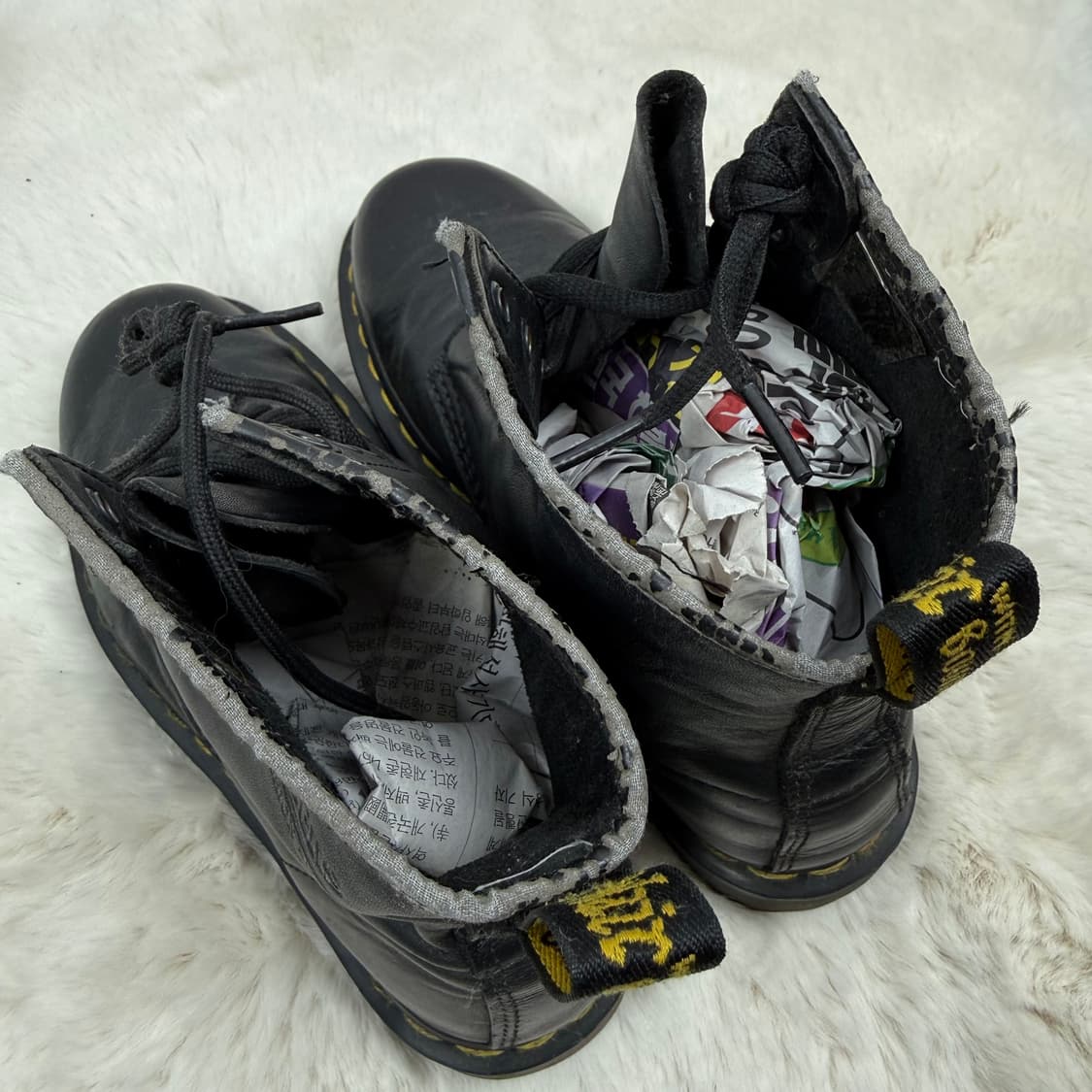 250) 닥터마틴 1460 8홀 부츠 블랙 상품이미지5