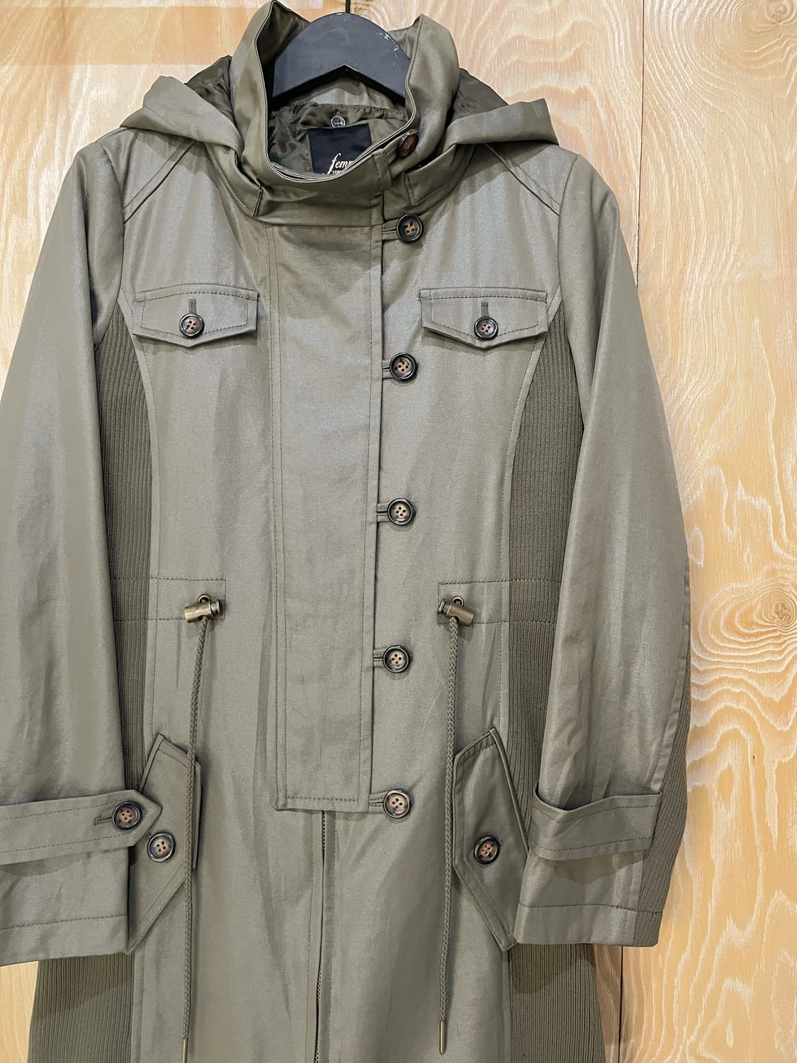 토네이도 마트 밀리터리 후드 코트 상품이미지2