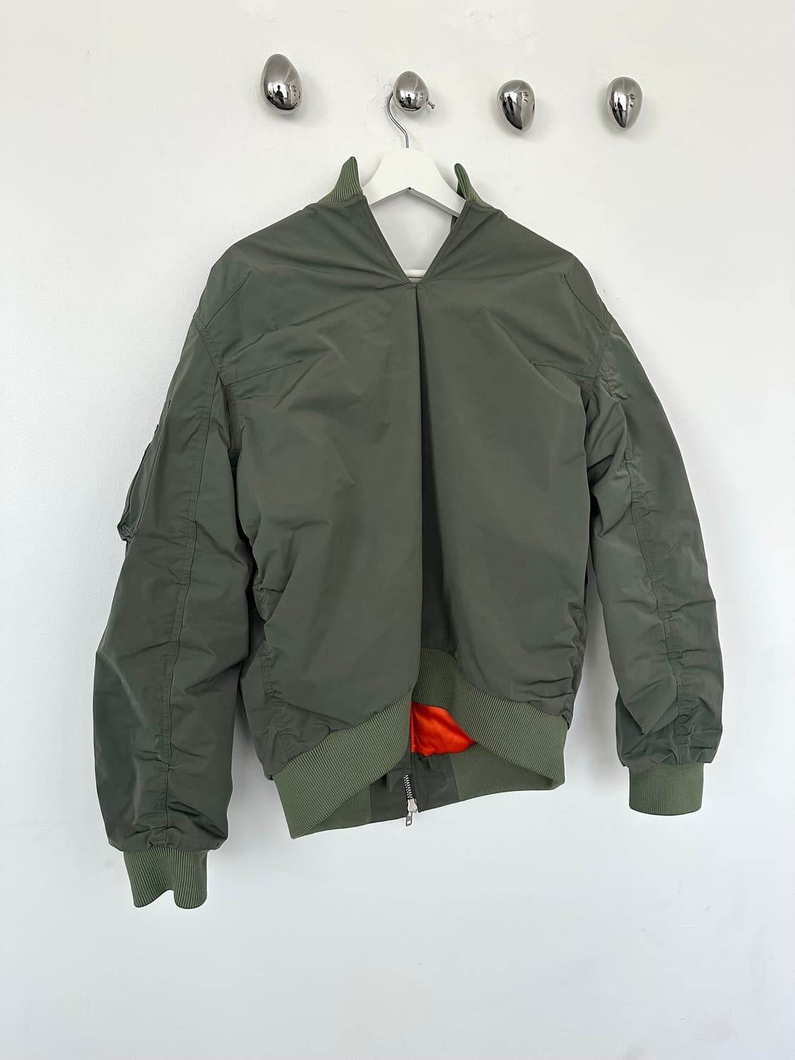 마틴 로즈 백 슬릿 오버사이즈 봄버 상품이미지2