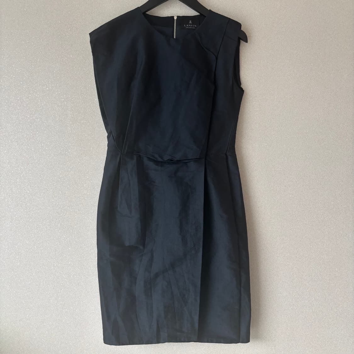 LANVIN COLLECTION 블랙 민소매 원피스 55/마른 66 상품이미지1
