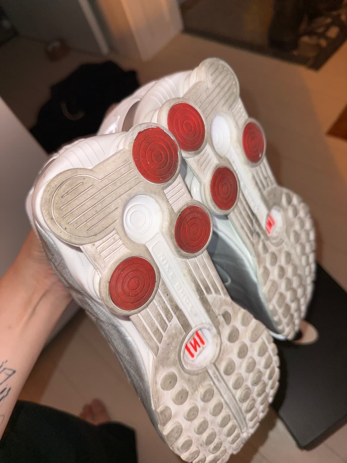 나이키 샥스 290 실버 화이트 상품이미지3