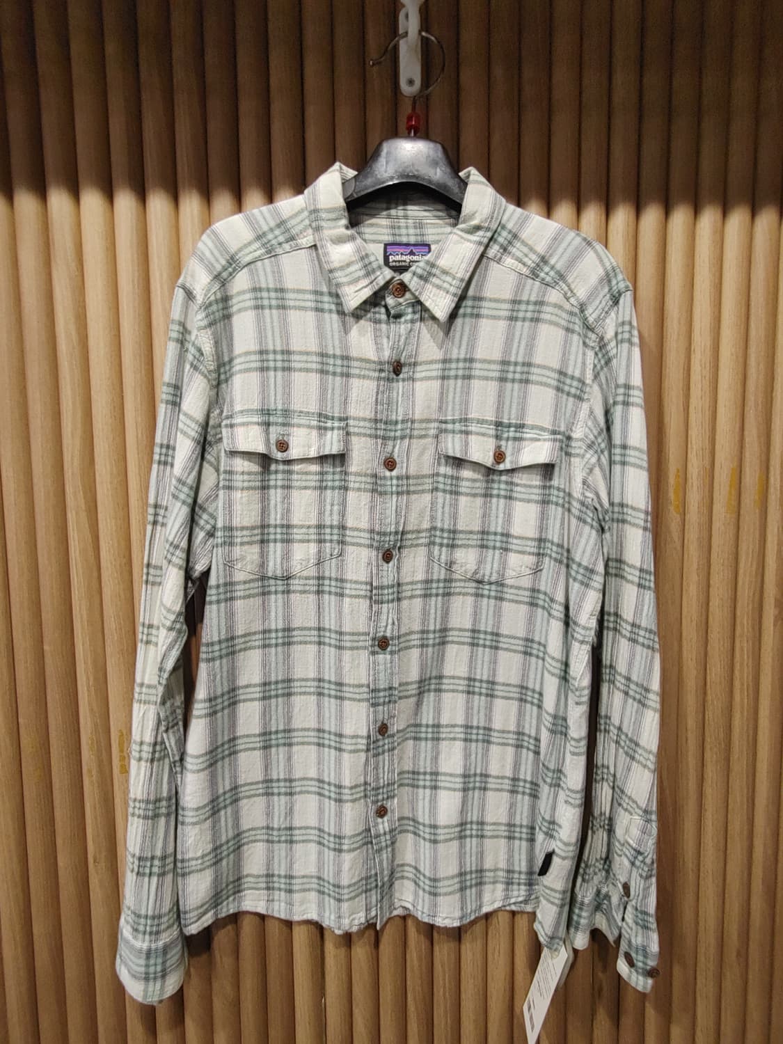 무배) 파타고니아 체크셔츠 S 상품이미지1