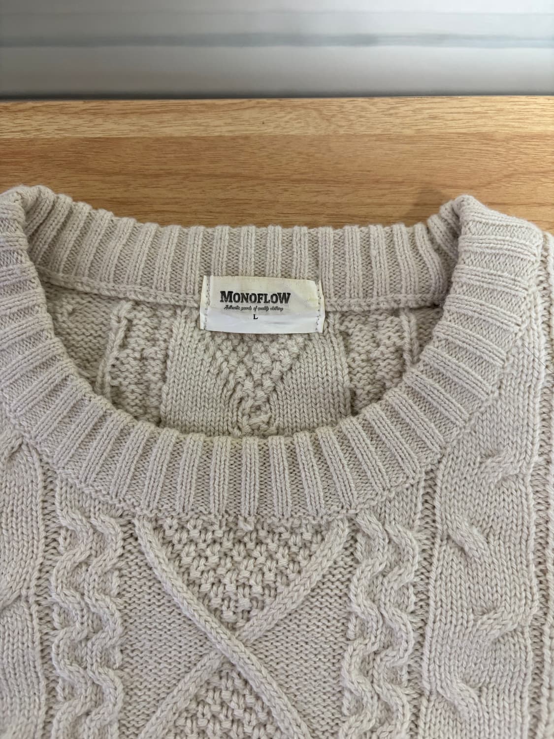 모노플로우 니트(L) 상품이미지4