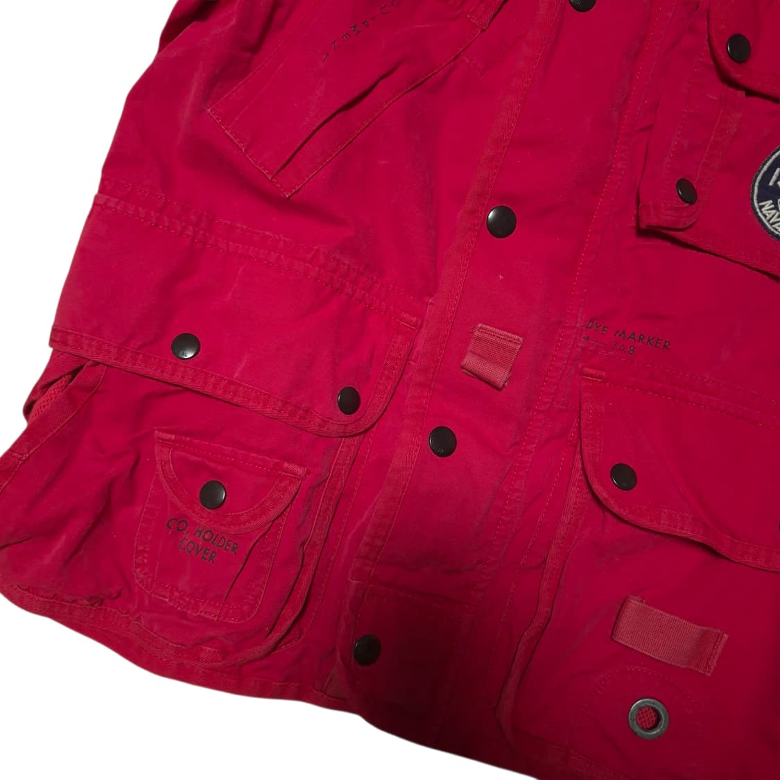 폴로 랄프로렌 90s USRL Naval 밀리터리 자켓 상품이미지5