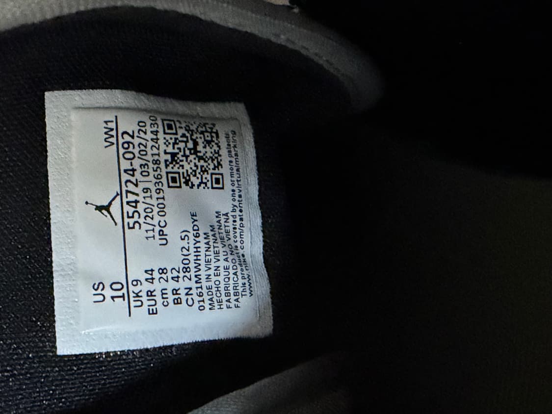 나이키 조던1 미드 라이트 스모크그레이 상품이미지3