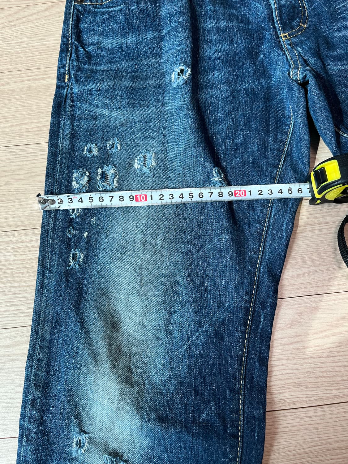 디스퀘어드2 데미지 워싱 청바지 48 정품 상품이미지8