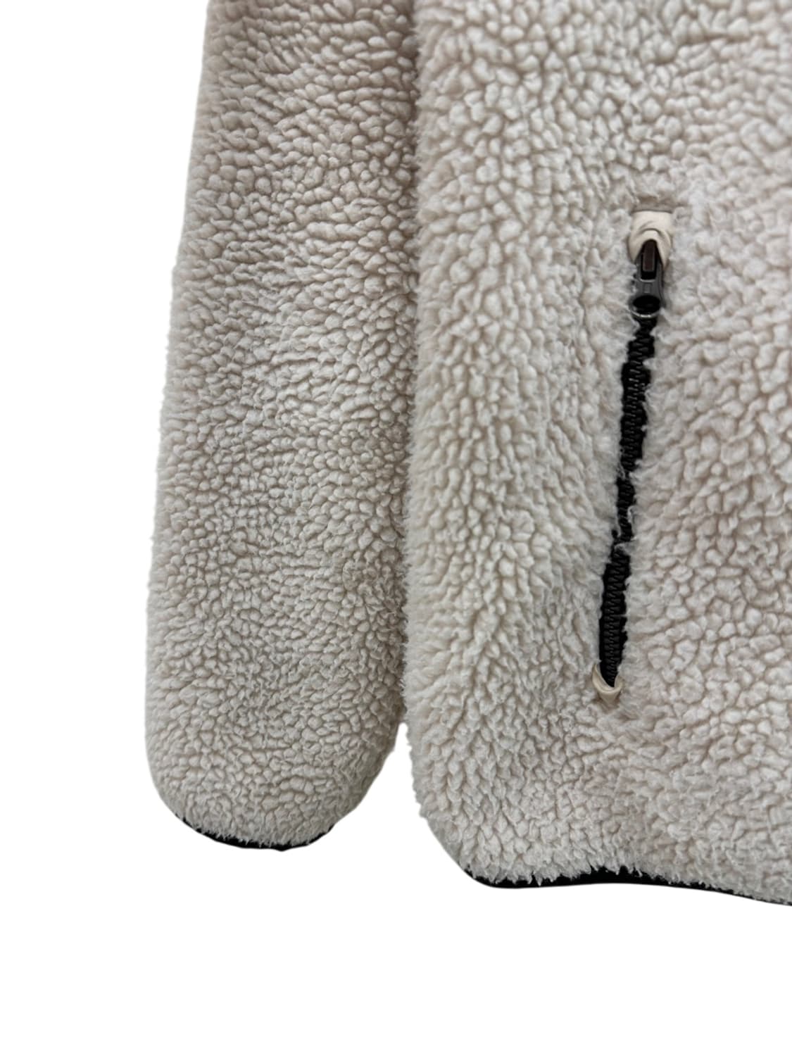 내셔널지오그래픽 뽀글이 후리스 플리스 아이보리 (2XL) 상품이미지5