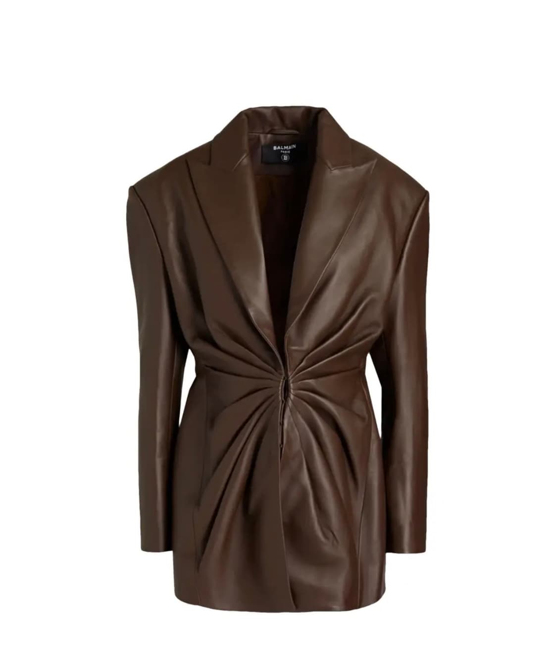 (정품)발망 브라운 가죽 자켓 34사이즈 44사이즈 상품이미지7