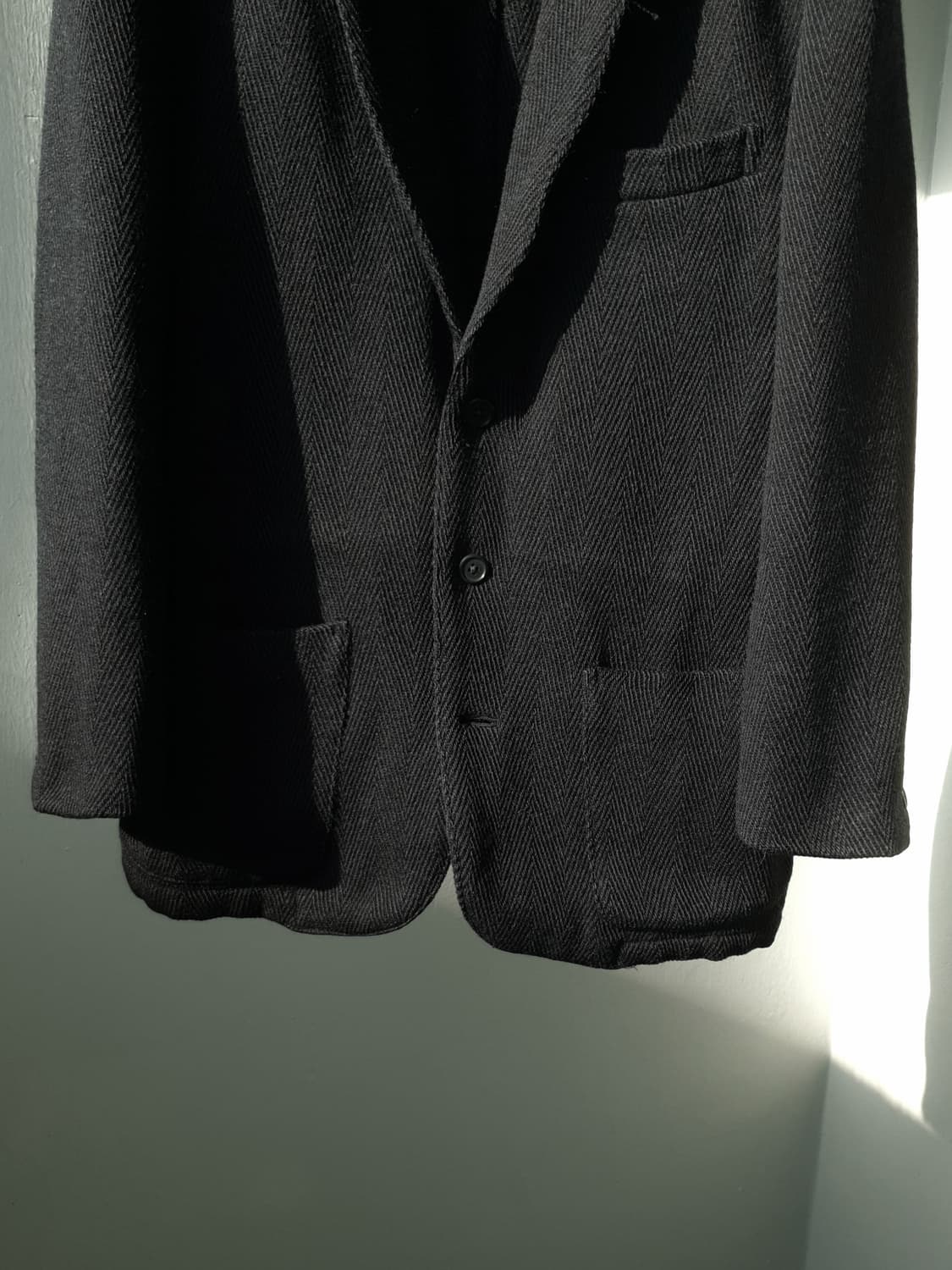 90s Y's herringbone jk by Yohji Yamamoto 상품이미지4